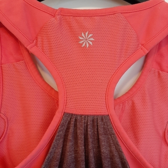 Athleta Racerback Tank Top Built in Bra Athletic Workout Yoga Purple Pink XXS - Picture 6 of 9